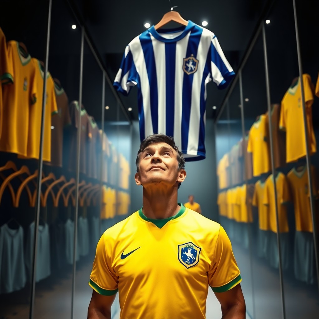 Exposição em SP conta história do uniforme da Seleção