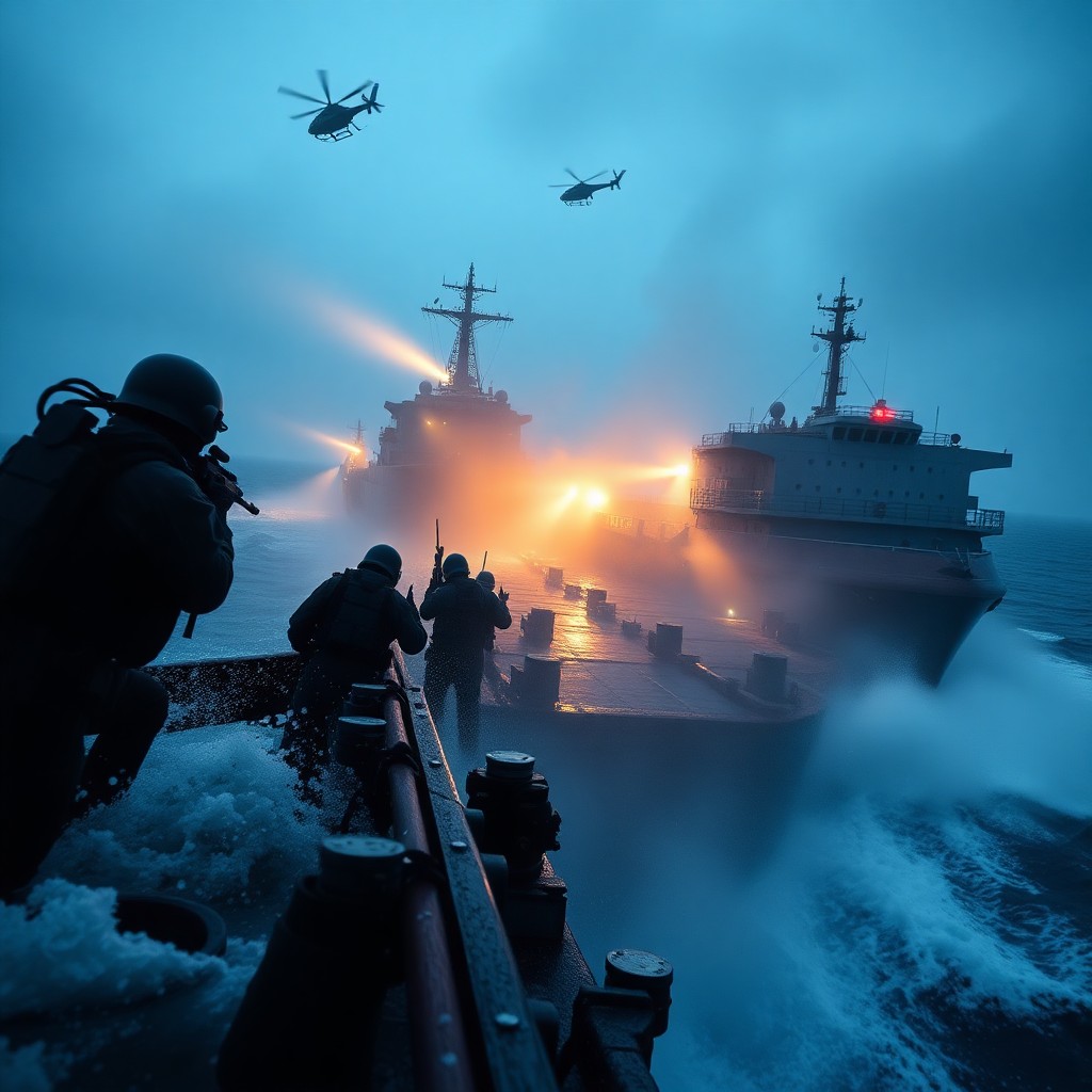 British Forces Intercept Russian Shadow Fleet Oil Tanker in Channel