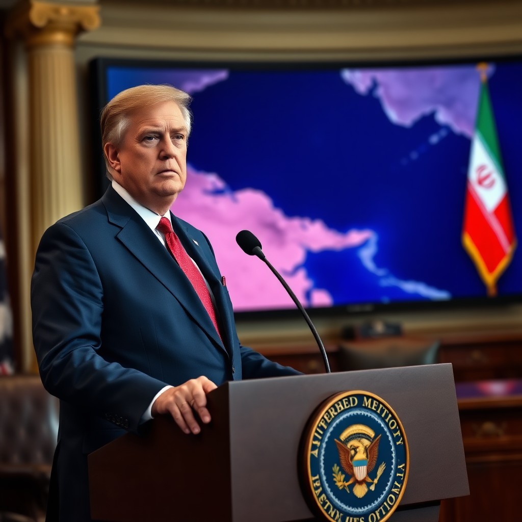 Trump says Iran deal could be signed today