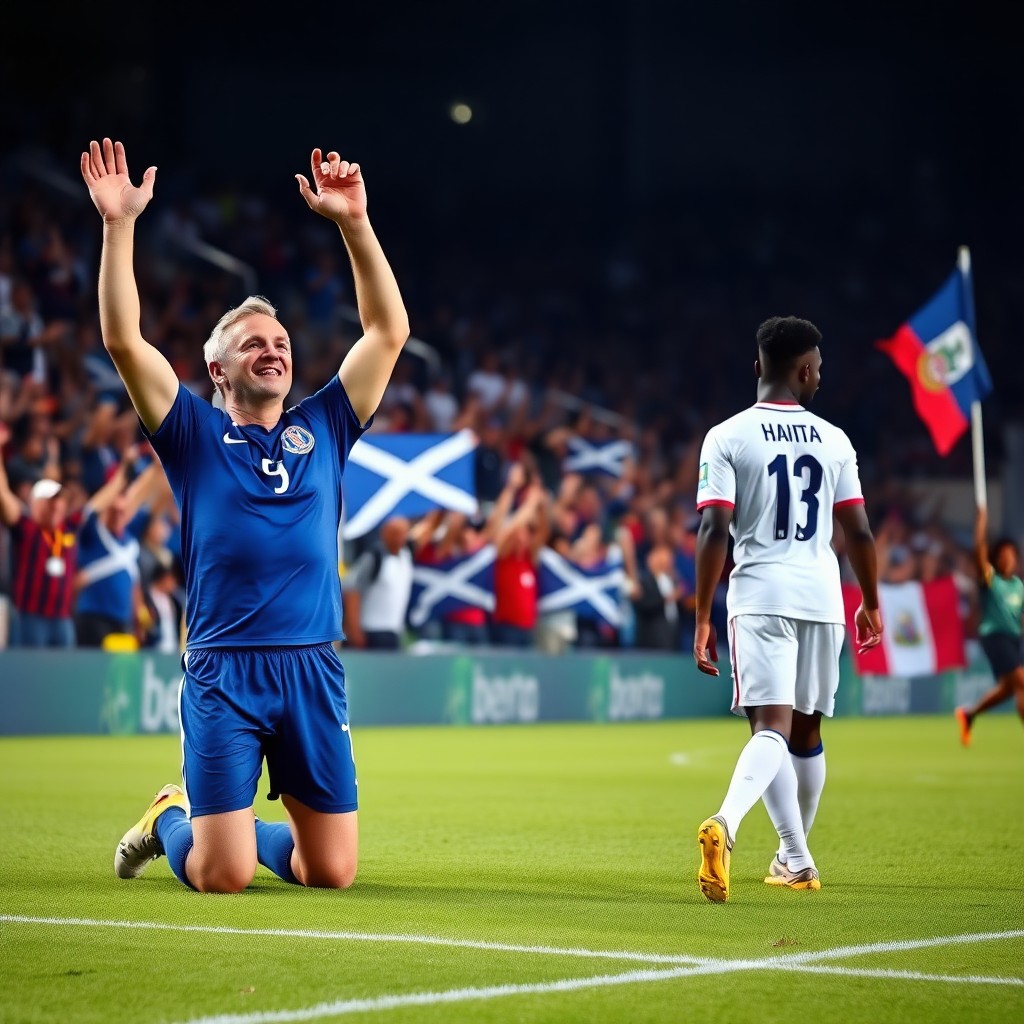 Escócia vence Haiti e assume liderança do grupo do Brasil na Copa 2026