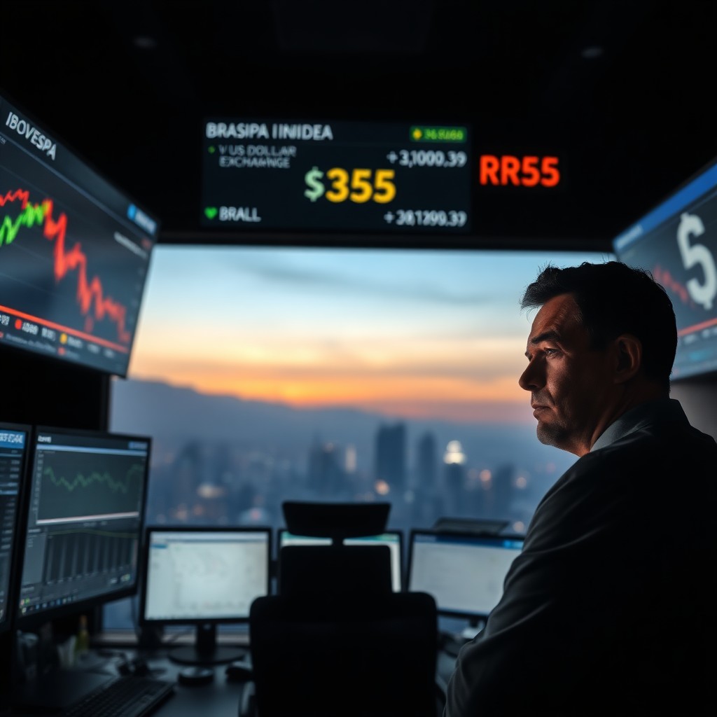 Ibovespa afunda 1,52% com aversão ao risco, cenário eleitoral e dólar acima de R$ 5