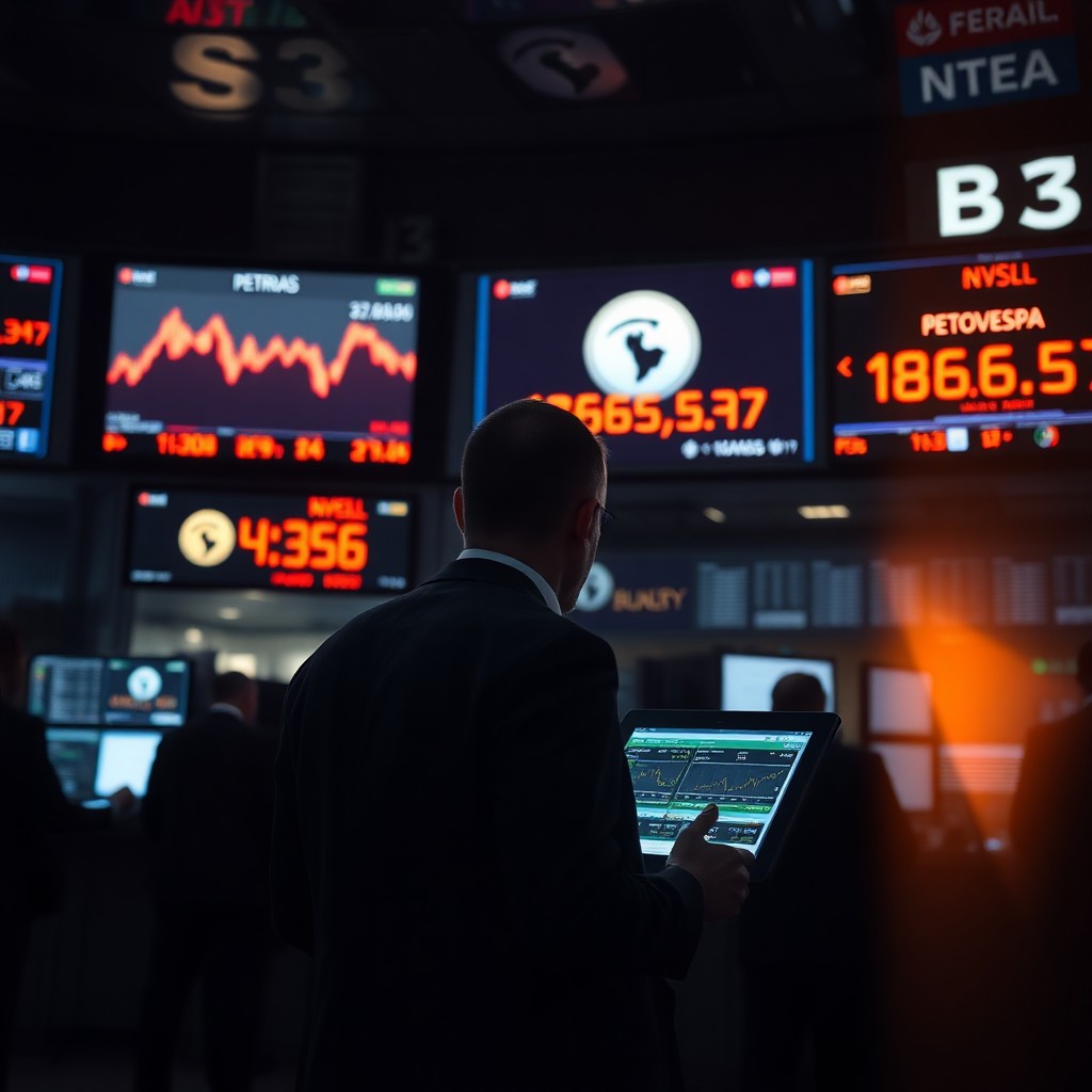 Ibovespa recua 0,45% com pressão de Petrobras e bancos às vésperas da Super Quarta
