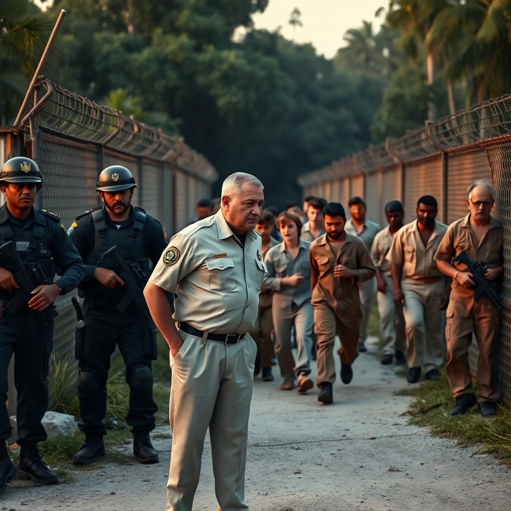 ICE Transfere Detentos do 'Alligator Alcatraz' Sem Revelar Números ou Destinos