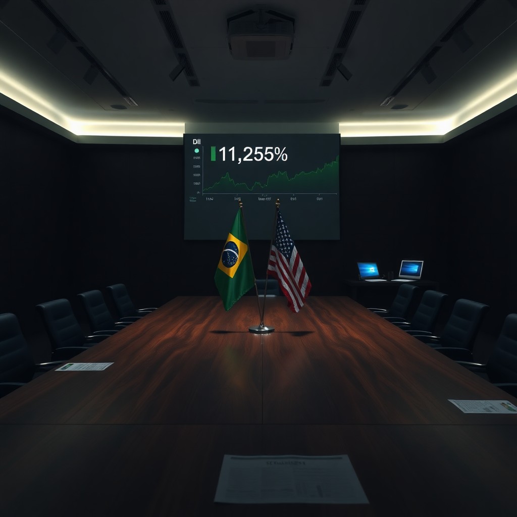 Juros futuros revertem queda e DI jan/2027 fecha a 14,255% com mercado na espera de decisões no Brasil e nos EUA