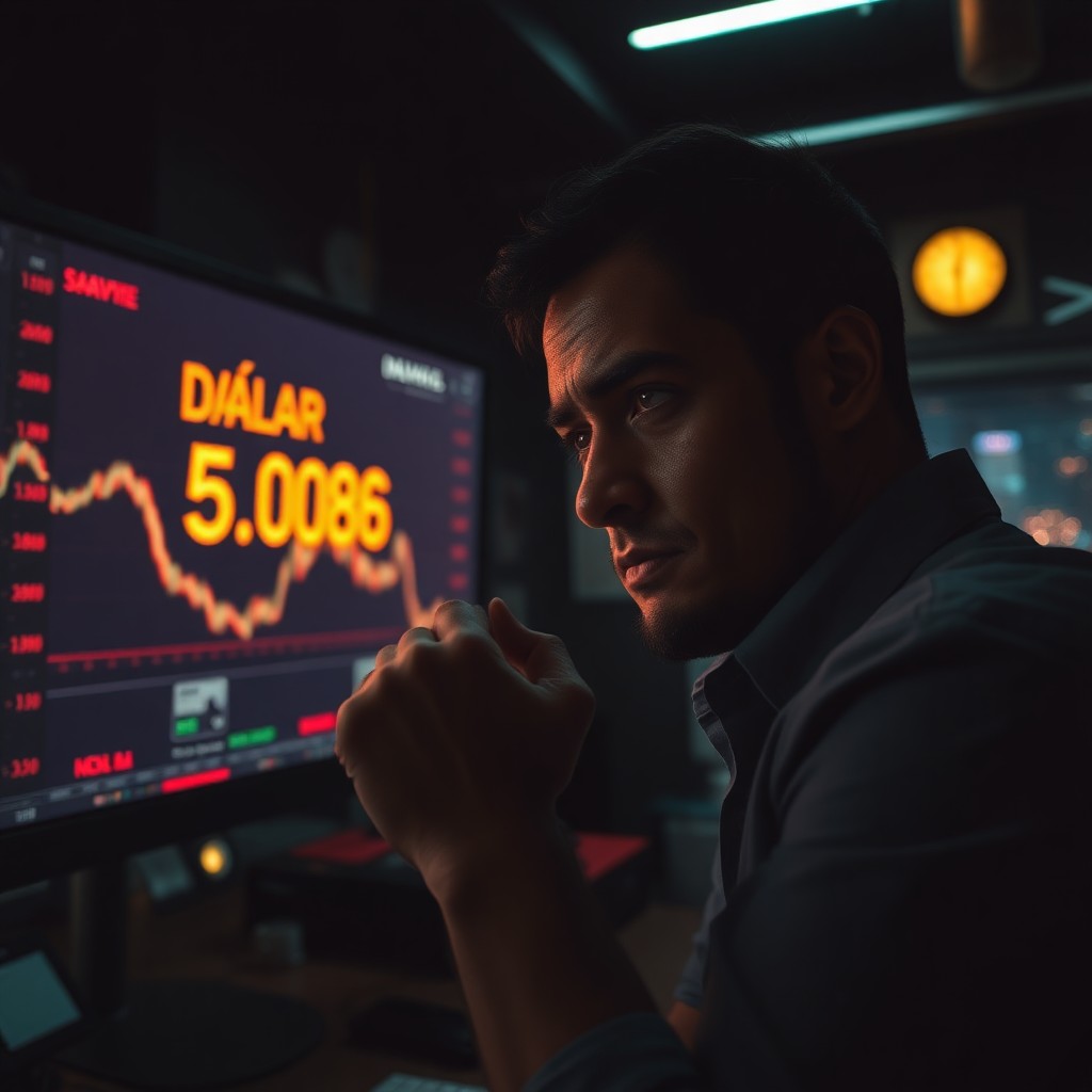 Dólar fecha a R$ 5,086 e Ibovespa recua às vésperas da "super quarta-feira" de juros