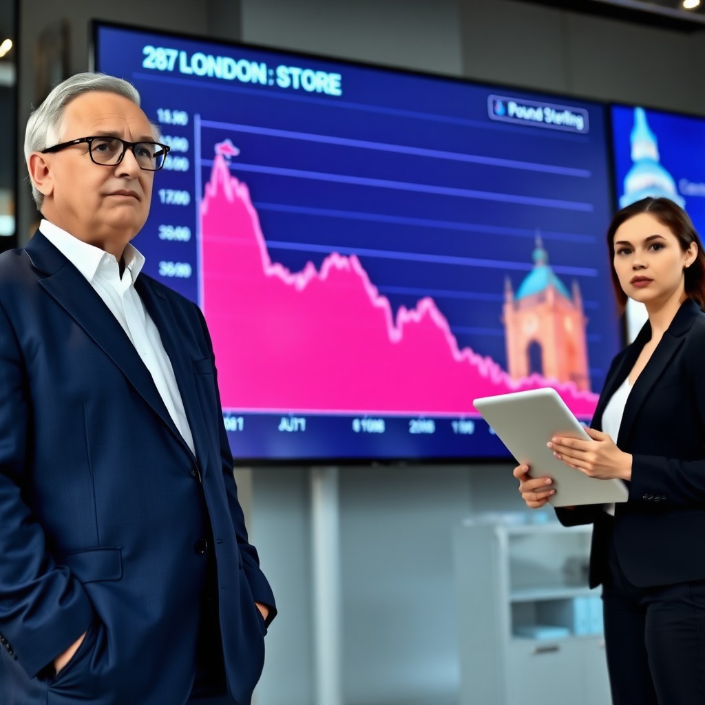 Pound Sterling cai para mínimas semanais após inflação suave no Reino Unido