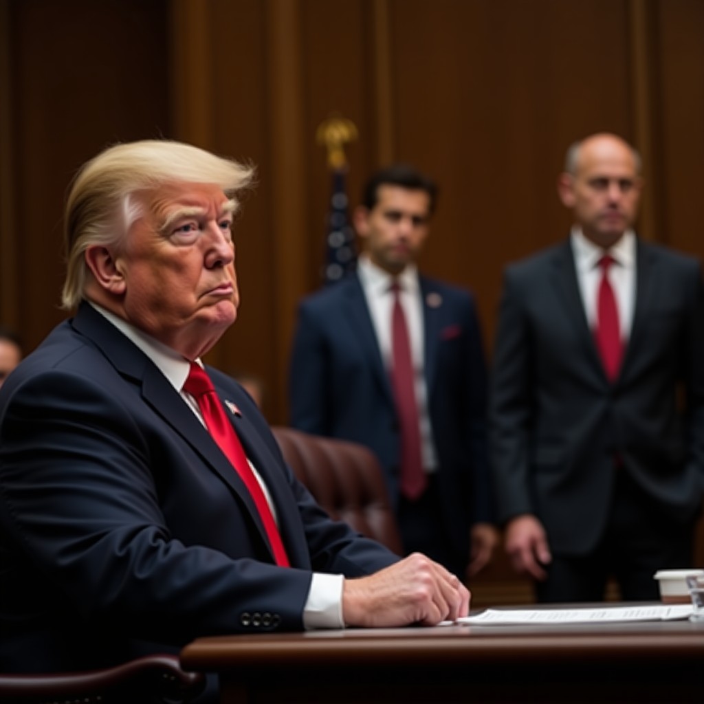Trump suspende audiência do chefe de inteligência para garantir sucessor em cargo-chave de promotor
