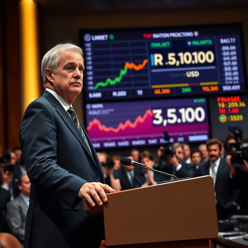 Warsh estreia no Fed com tom mais duro e derruba Wall Street; Ibovespa e dólar sentem o baque