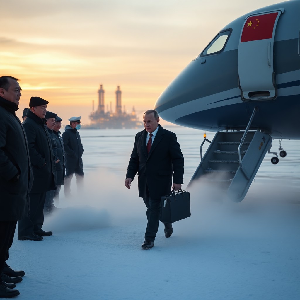 Putin Chega à China em Busca de Megacordão de Petróleo e Gás