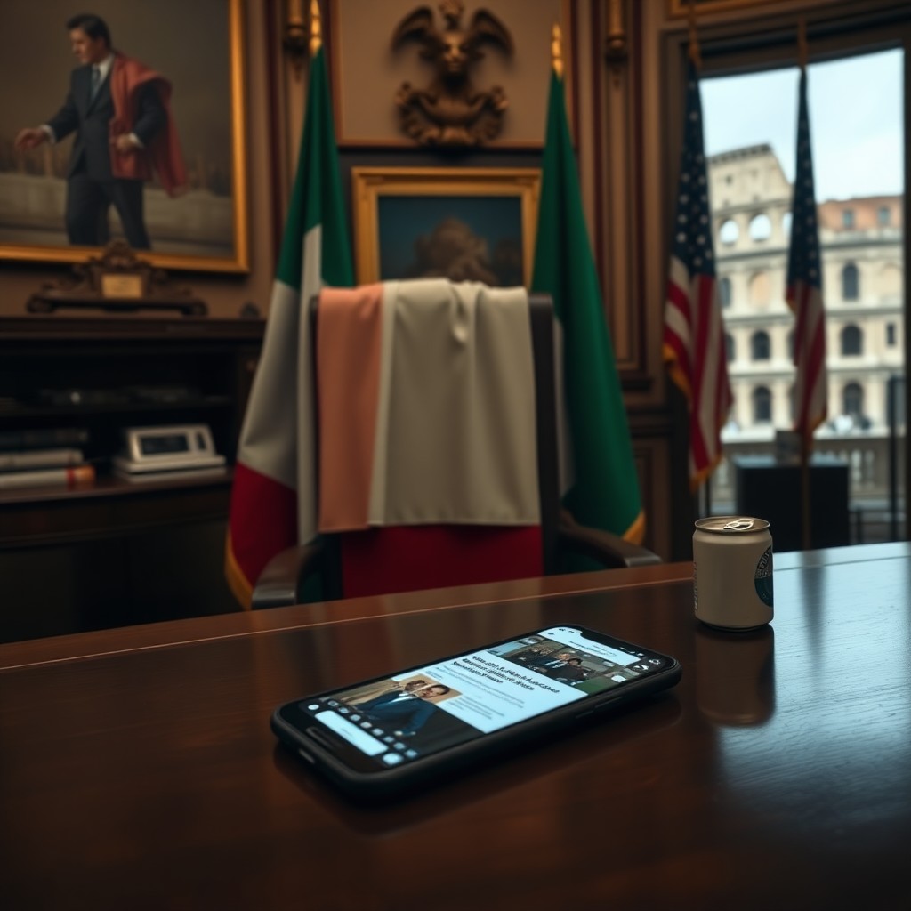 Meloni Negou História de Trump sobre Foto