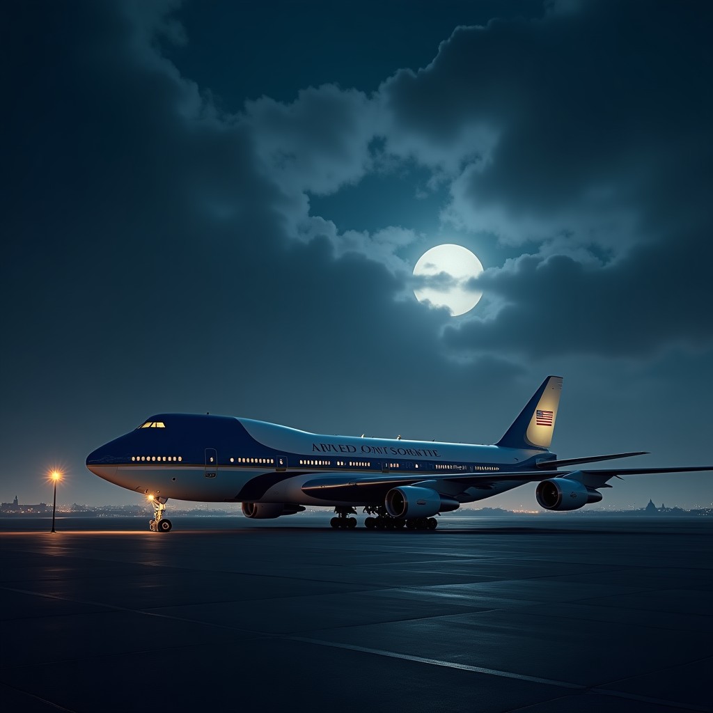 Trump Apresenta Novo Air Force One