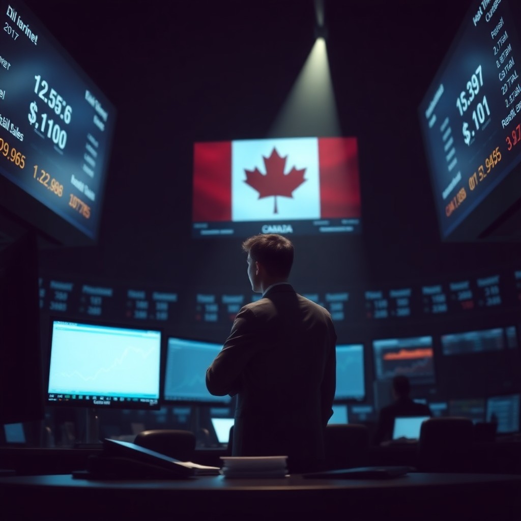 Canadian Dollar Struggles Amid Weak Retail Sales and Lower Oil Prices