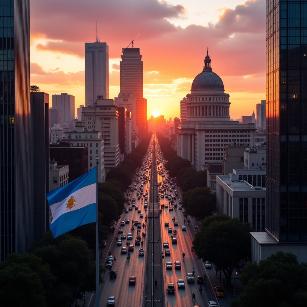 PIB da Argentina surpreende com alta de 2,3% no 1º trimestre