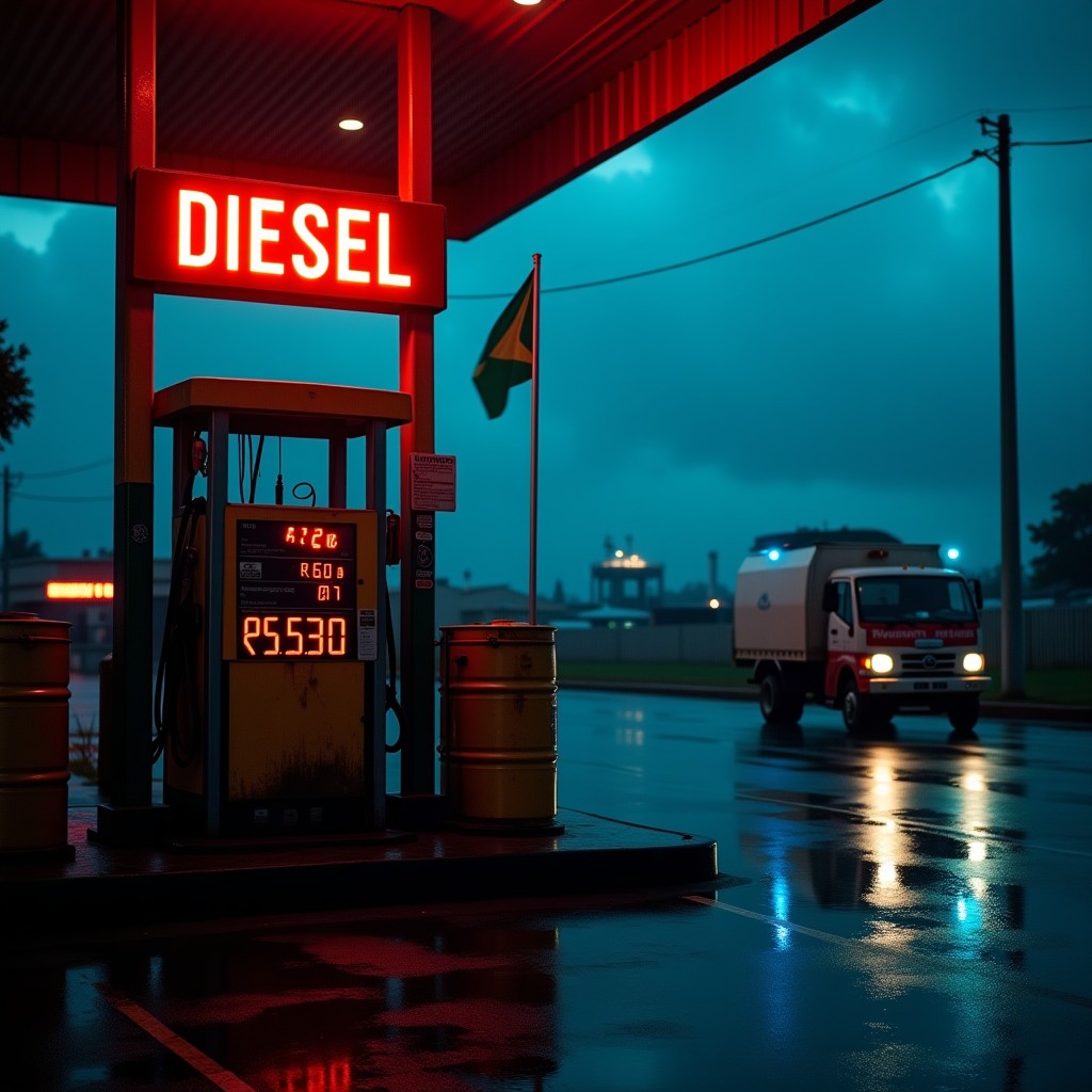Crise do diesel: petróleo acima de US$ 110 e diferença de R$ 0,90 nos postos acendem alerta