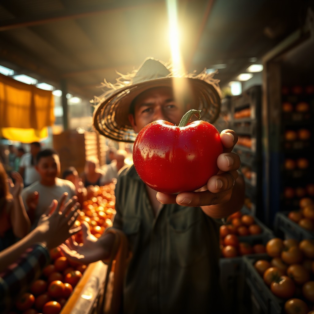 Tomate Saladete Ganha Destaque na Horticultura Brasileira com Nova Variedade Híbrida