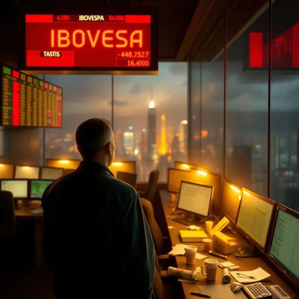 Ibovespa em Queda: Mercado Aponta Quatro Motivos para o Recuo da Bolsa Brasileira