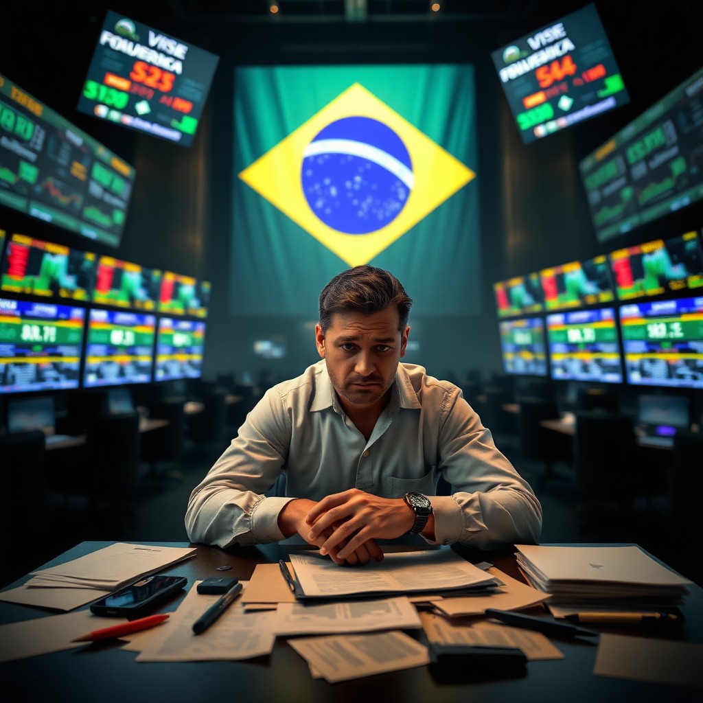 Investidores Estrangeiros Retiram R$ 8 Bilhões da Bolsa Diante de Incertezas Geopolíticas e Inflacionárias