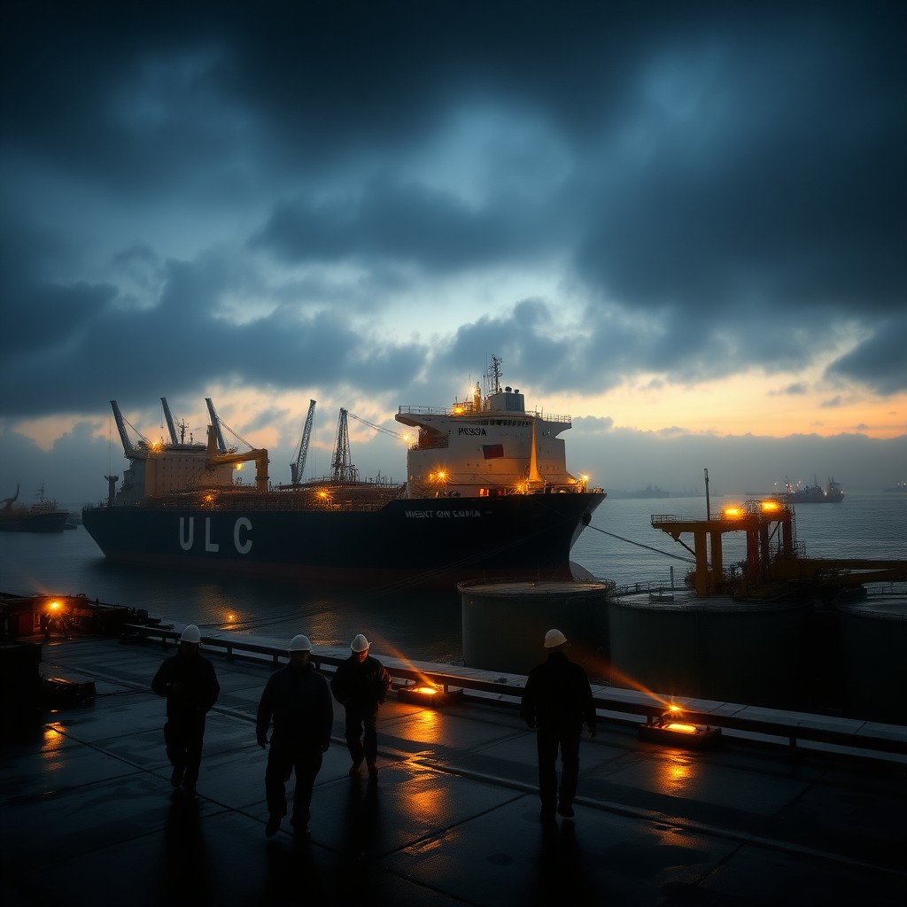 China Recorre ao Petróleo Russo com Queda nas Importações do Golfo