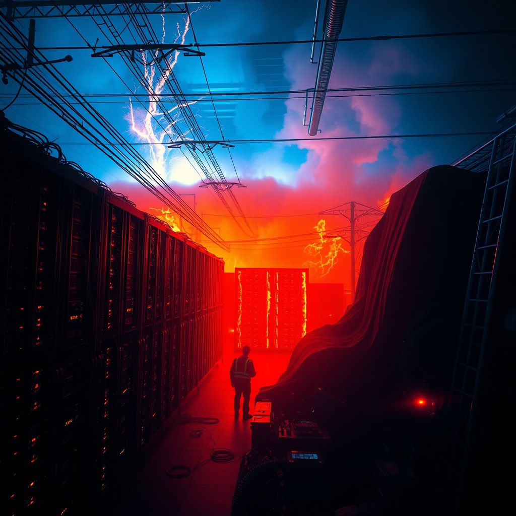 O custo de energia dos data centers de IA testa a infraestrutura elétrica do Ocidente