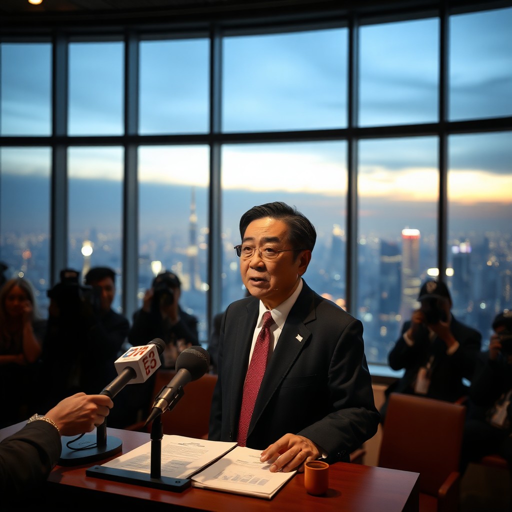 Ministro da Economia do Japão Apoia Recuperação, Mas Alerta para Riscos do Conflito no Médio Oriente