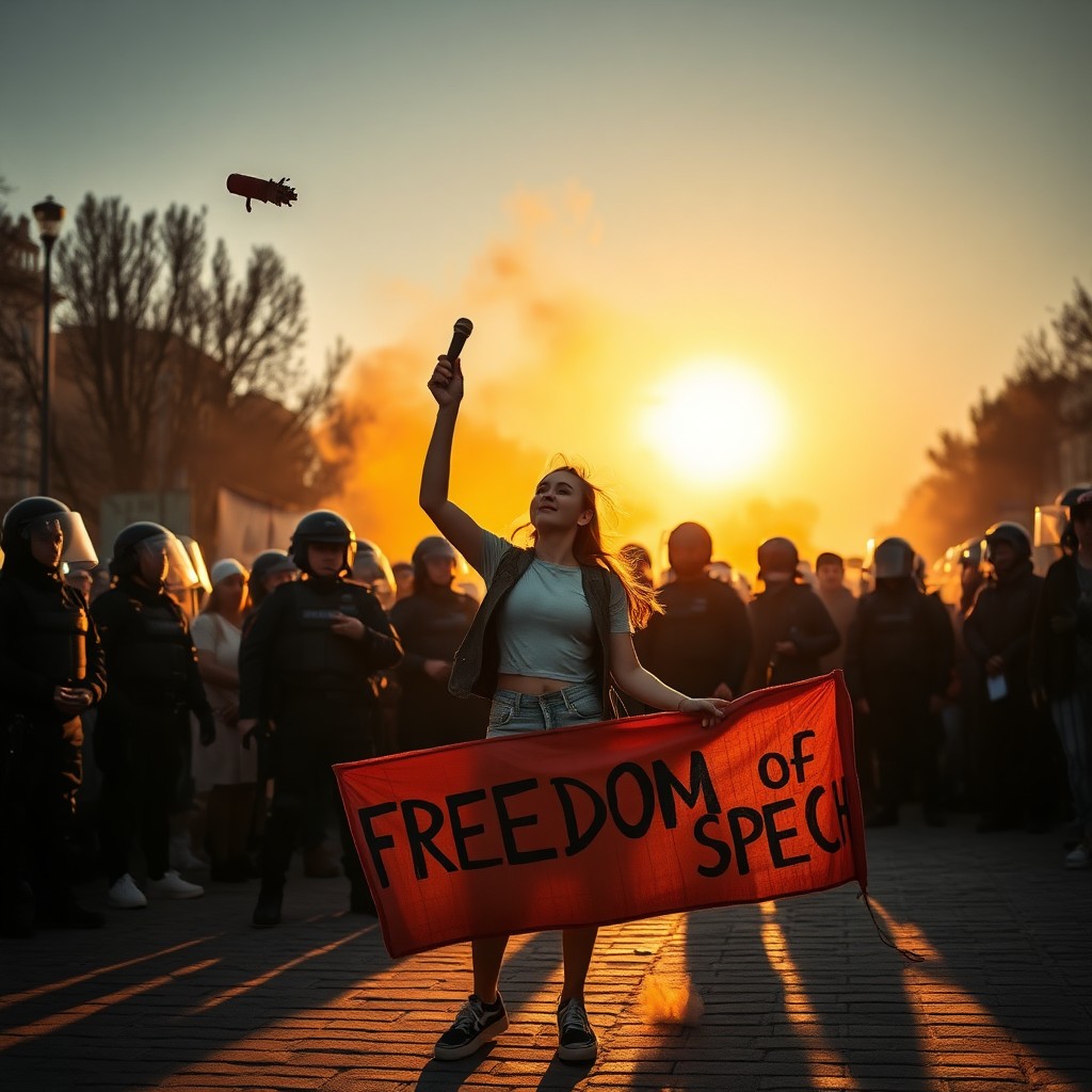 Liberdade de expressão: o teste de uma democracia é tolerar o discurso de que se discorda