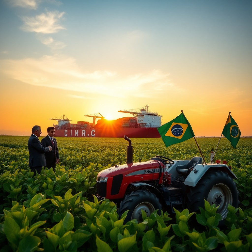 Brasil reforça laços agro com China e impulsiona fiagros