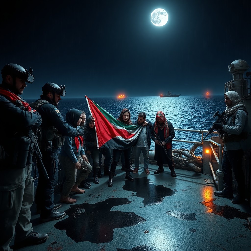 Indignação cresce com tratamento de ativistas da flotilha de Gaza; EUA abordaram petroleiro iraniano
