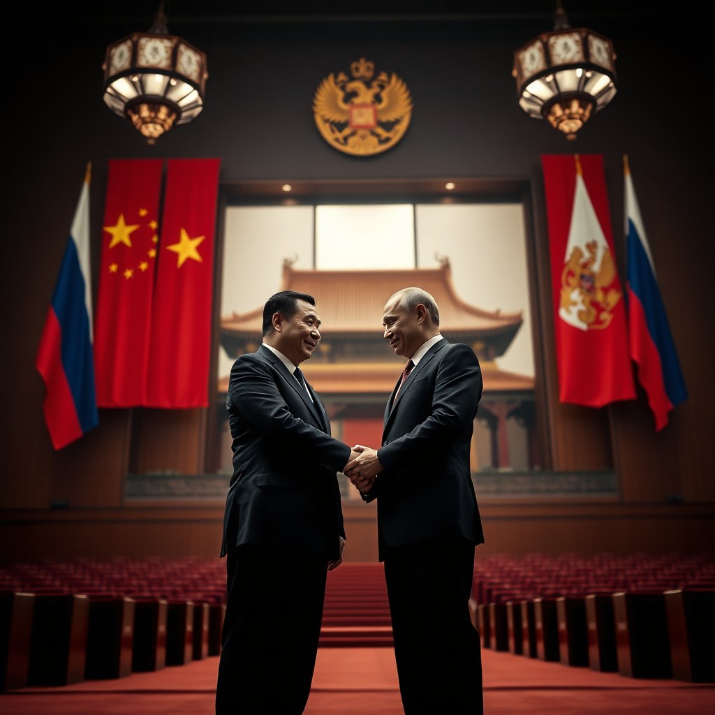 Xi e Putin firmam frente unida em Pequim dias após visita de Trump