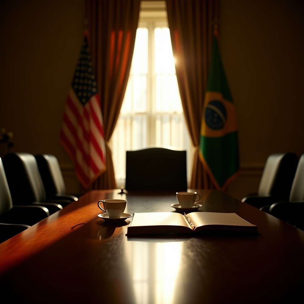 Trump convida Flávio Bolsonaro à Casa Branca; senador nega ter pedido encontro