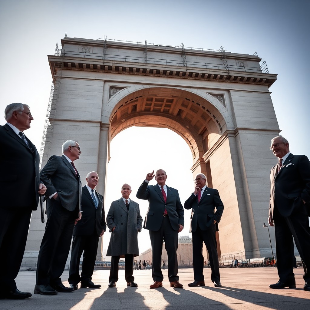 Painel de indicados por Trump aprova projeto de arco triunfal de 76 metros em Washington