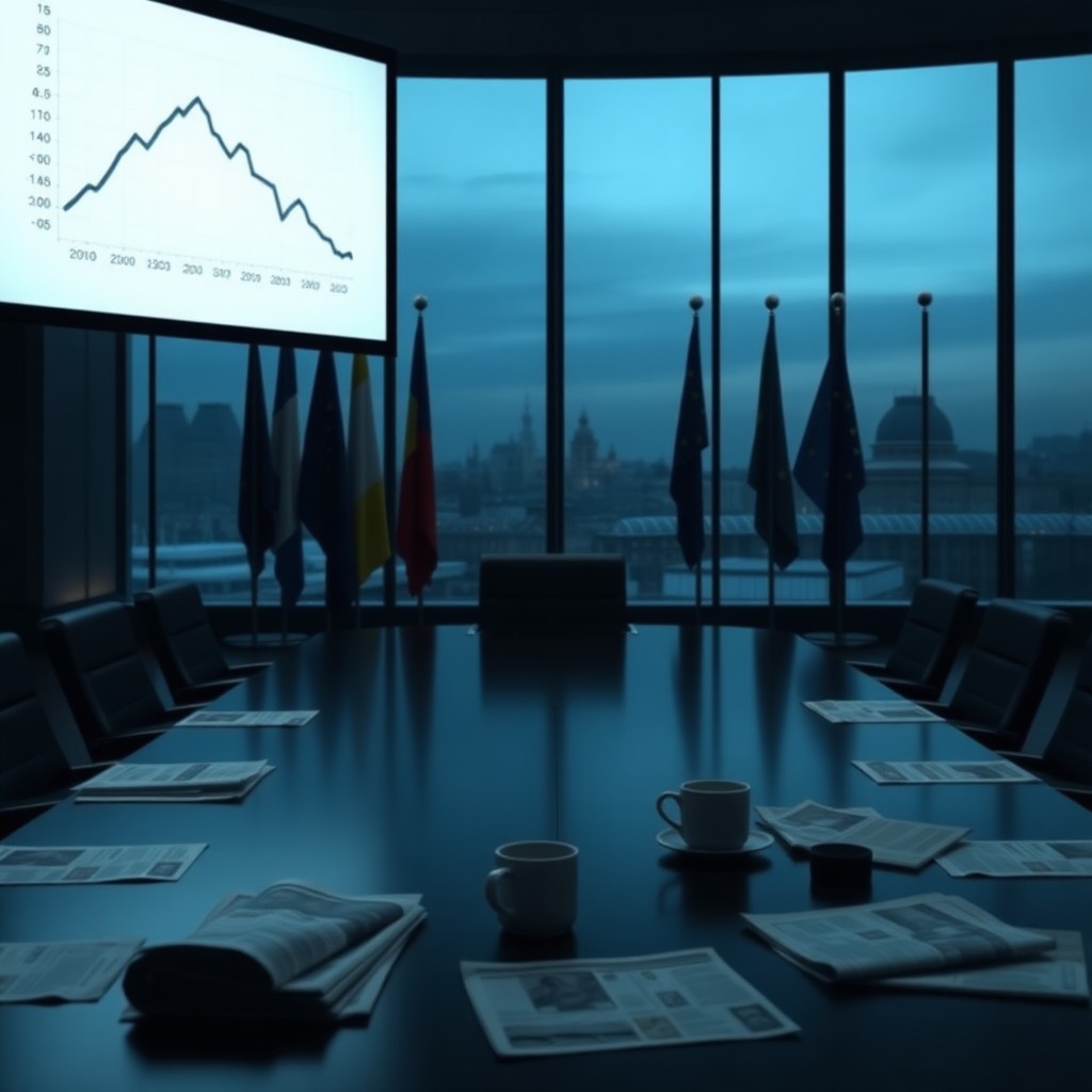 Zona do Euro enfrenta dupla pressão: PMIs em queda e previsões de inflação revisadas para cima