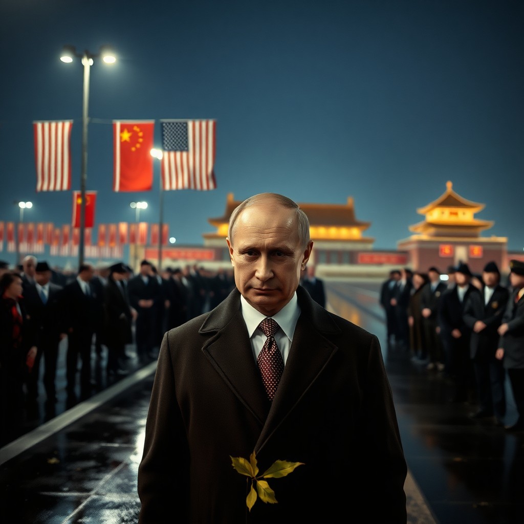 China Joga em Casa: Putin Chega Enfraquecido a Pequim enquanto Trump Volta de Mãos Vazias