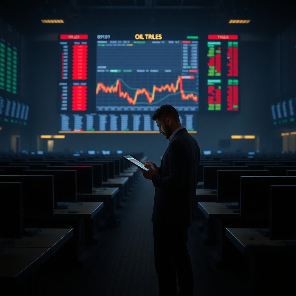 Petróleo Aprofunda Queda Após Abertura do Globex com Gap Negativo