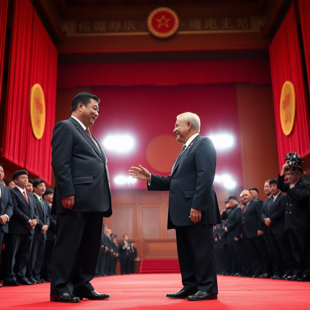 TV coverage of Trump's visit showed Americans ordinary Chinese life