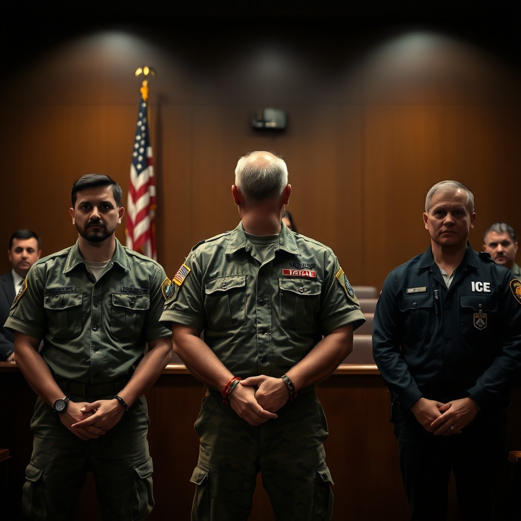 Jury Finds Army Veteran, 2 Others Guilty of Conspiracy in ICE Protest