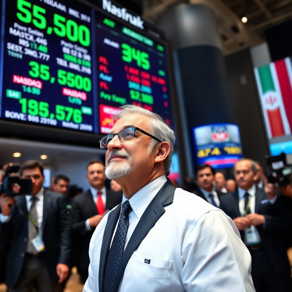 Wall Street fecha em recorde com otimismo de acordo EUA-Irã e inflação