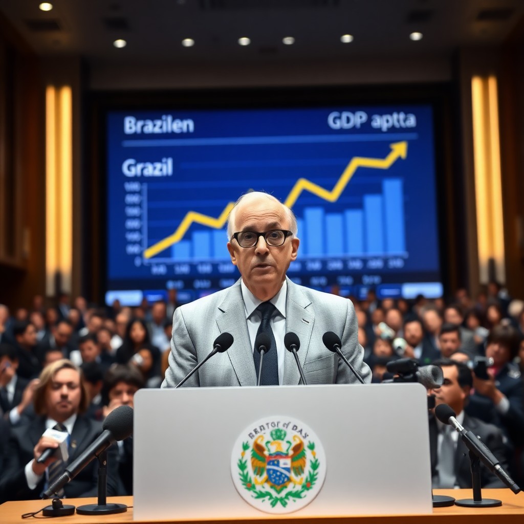 Crescimento do PIB no Brasil Surpreende com Alta de 1,1%