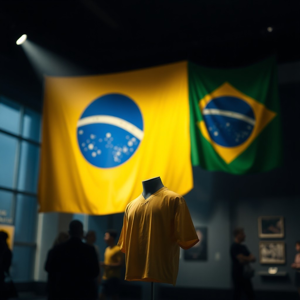 Exposição em SP conta história do uniforme da Seleção